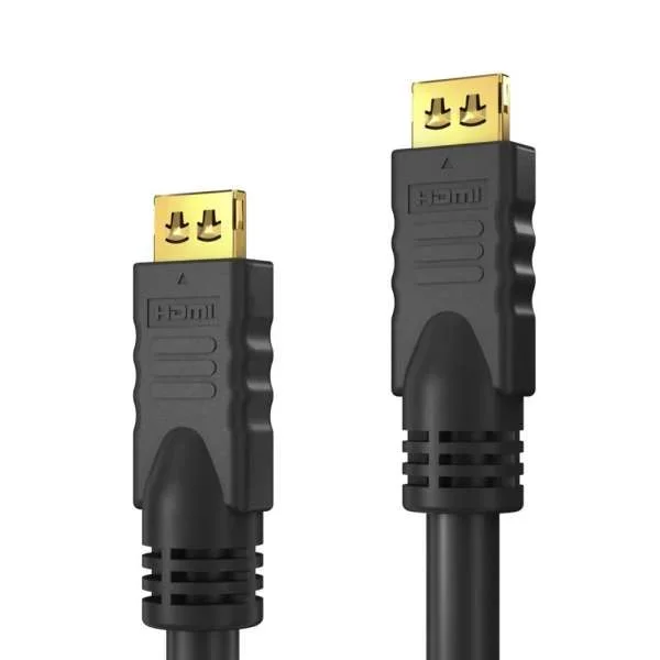 Zertifiziertes 4K Premium High-Speed HDMI-Kabel | schwarz, 25.0m​​​​​​​