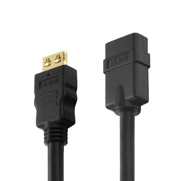 Zertifiziertes 4K Premium High-Speed HDMI-Verlängerungskabel | schwarz, 5,00m