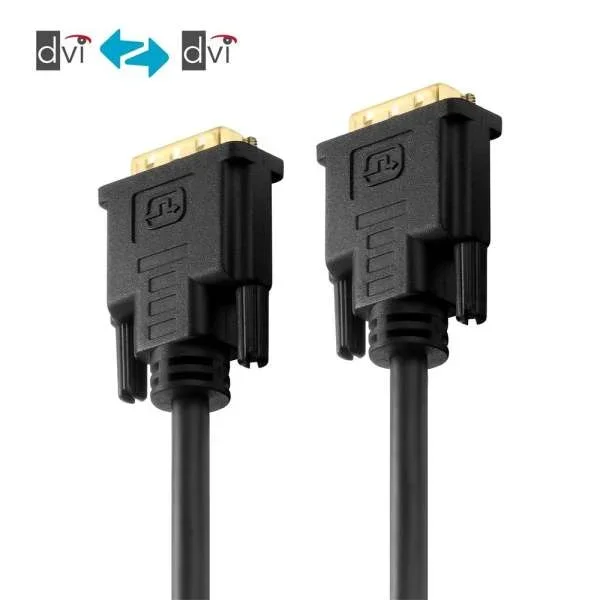 Zertifiziertes 2K DVI-Kabel - schwarz, 1.50m