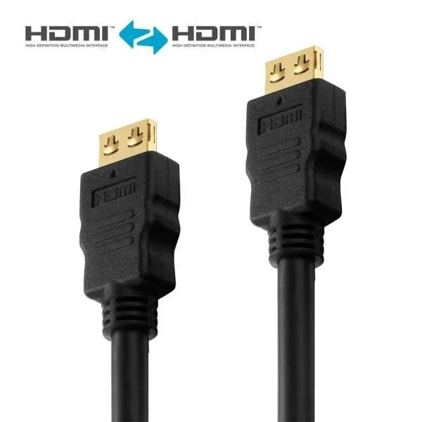 Halogenfreies 4K Premium High Speed HDMI Kabel - 1.00m, schwarz