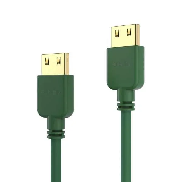 SuperThin 4K Premium High-Speed-HDMI-Kabel – 1.50m, grün​​​​​​​