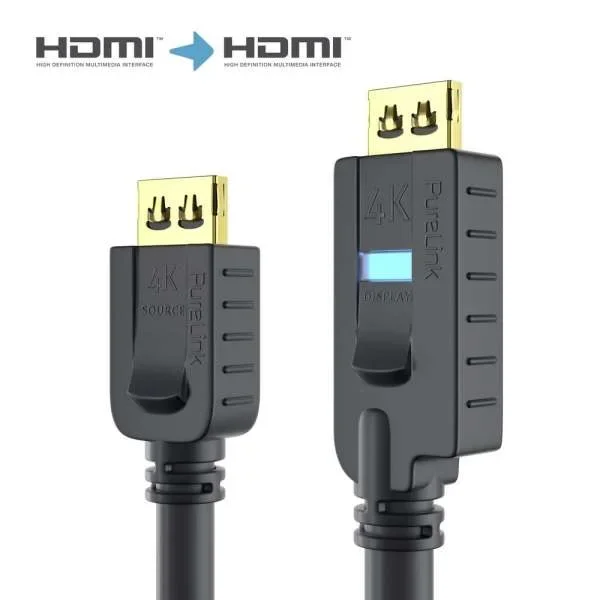 Active 4K Premium High Speed HDMI Kabel - schwarz, 12.5m