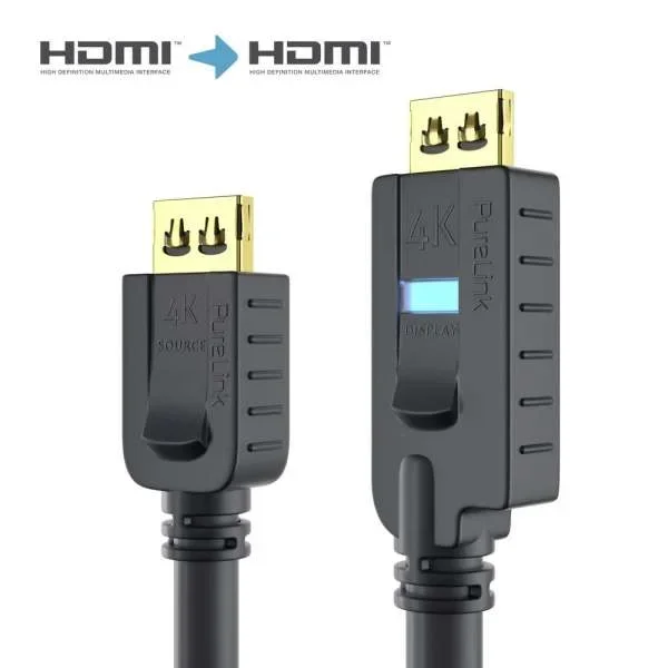 Aktives 4K High Speed HDMI Kabel - schwarz, 25.0m