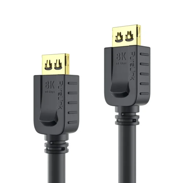 Zertifiziertes 8K Ultra High Speed HDMI Kabel - schwarz, 0.50m