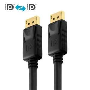 Zertifiziertes 4K DisplayPort-Kabel - schwarz, 20.0m