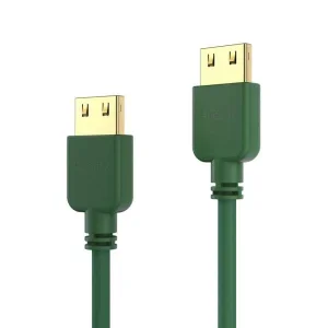 SuperThin 4K Premium High-Speed-HDMI-Kabel – 2.00m, grün​​​​​​​